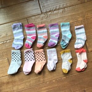 Lot of toddler socks- 12 month